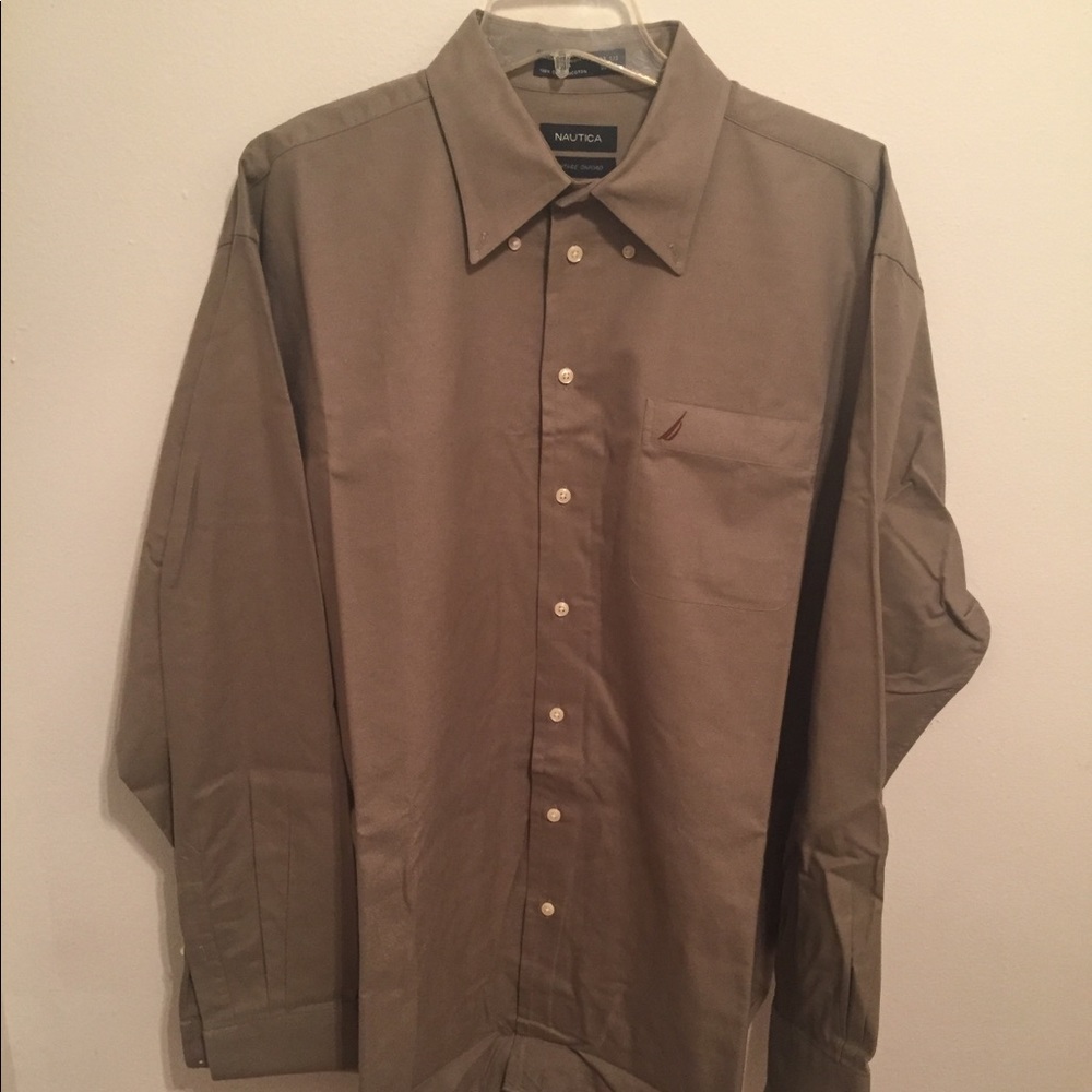 Nautica XL Button Down Dress Shirt